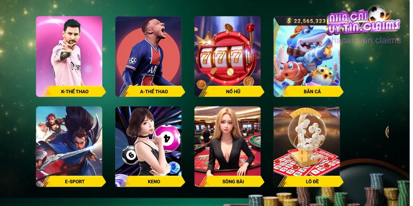 Các tựa game phổ biến được nhiều người chọn tại nhà cái