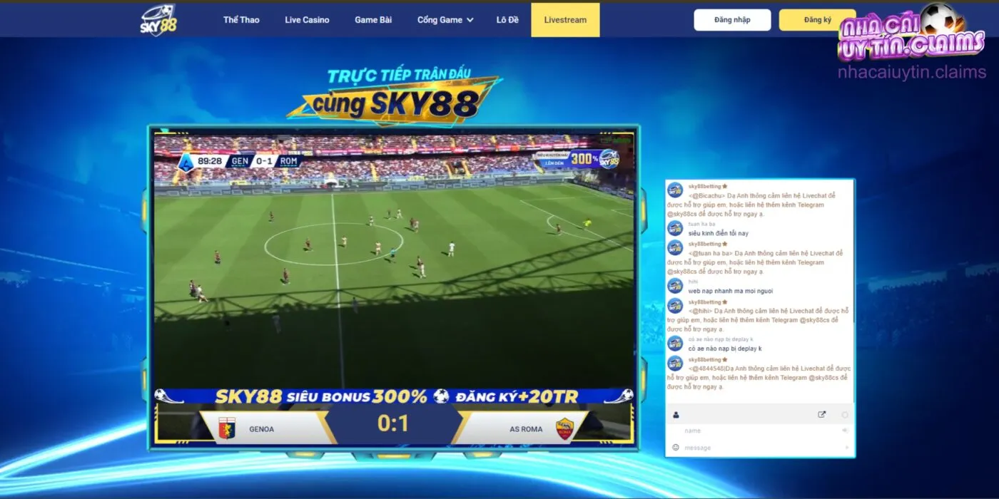 Giao diện nhà cái được thiết kế đơn giản, dễ sử dụng