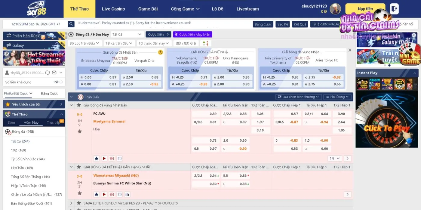 Giới Thiệu Tổng Quan Về Kèo Nhà Cái SKY88