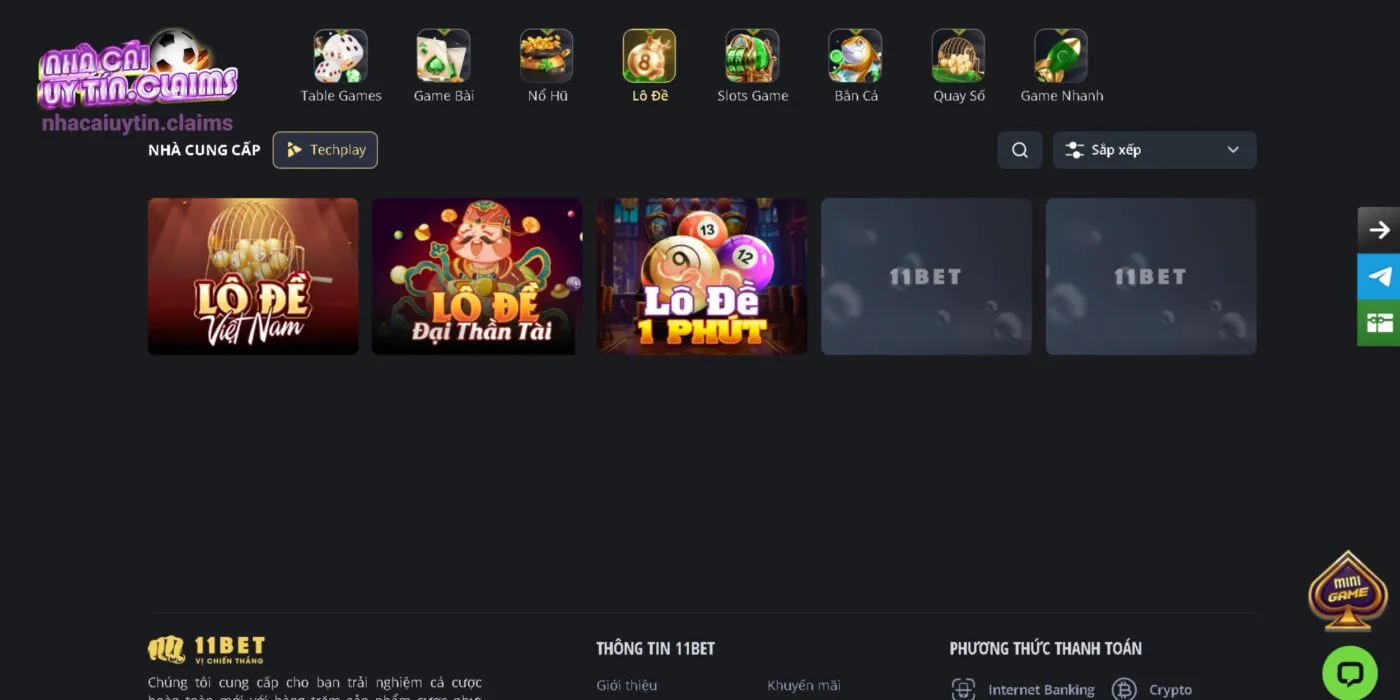 Lô đề Đại Thần Tài Tại Nhà Cái 11BET