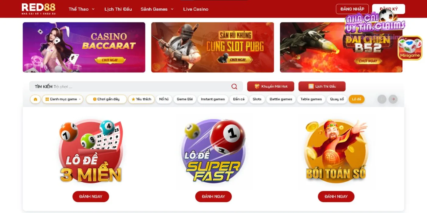 Lô Đề Online Tại Nhà Cái Red88