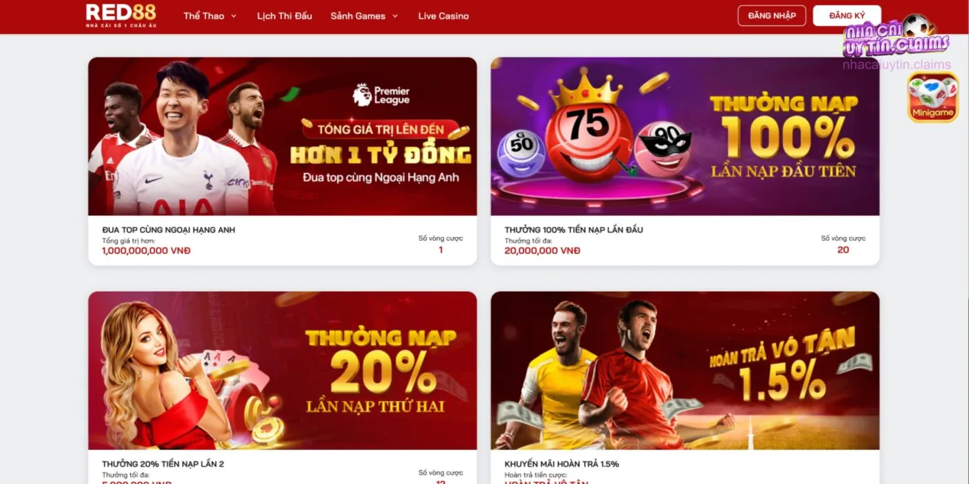 Một số chương trình khuyến mãi hấp dẫn tại nhà cái