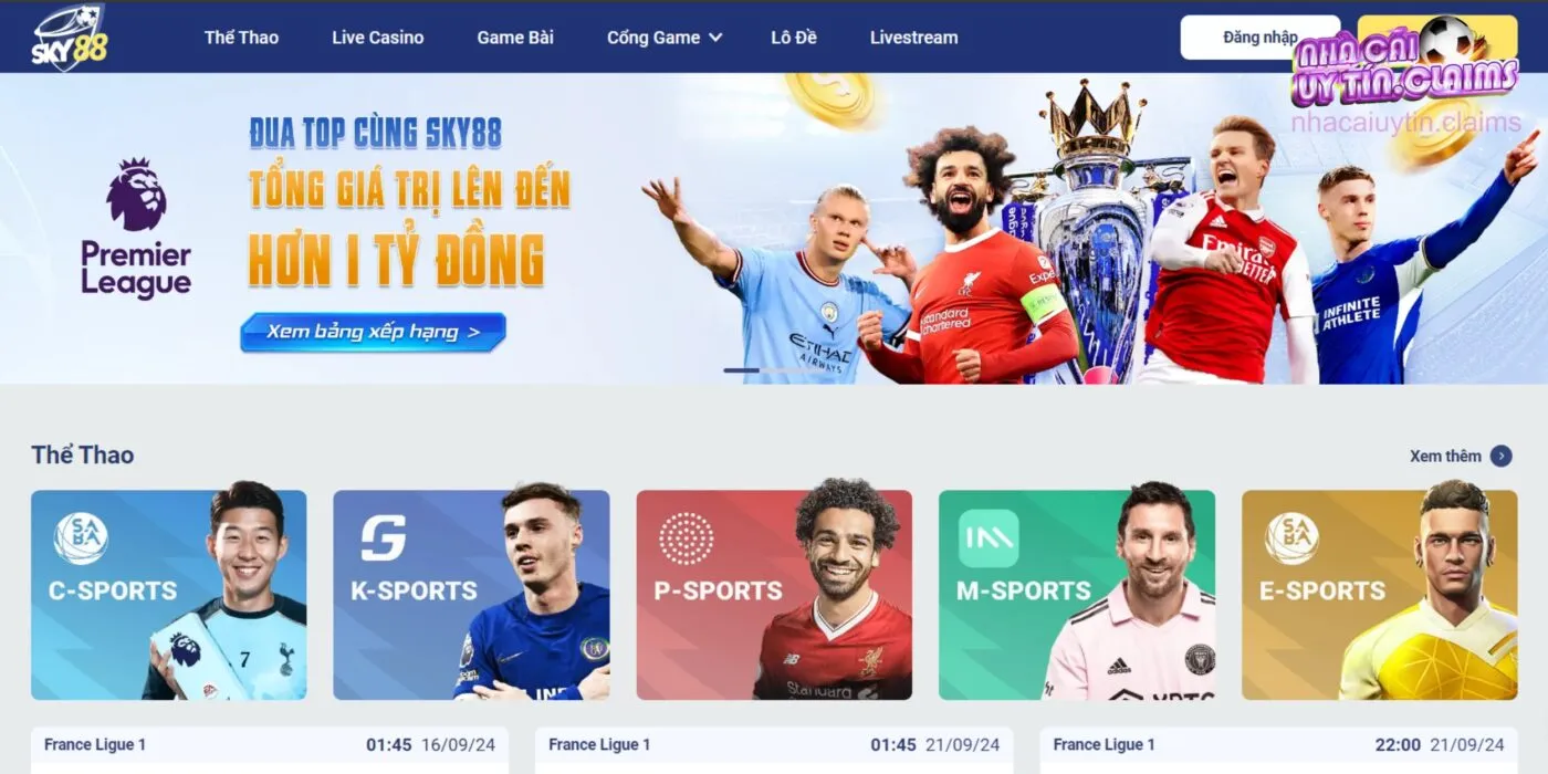 Nhà cái cung cấp nhiều giải đấu hấp dẫn cho người chơi