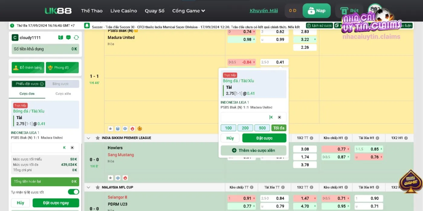 Thủ thuật đọc tỷ lệ cá cược chuẩn
